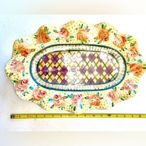 MacKenzie Childs Taylor Serving platter